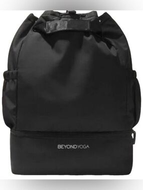Beyond Yoga Convertible Gym Bag In Black New With Tags